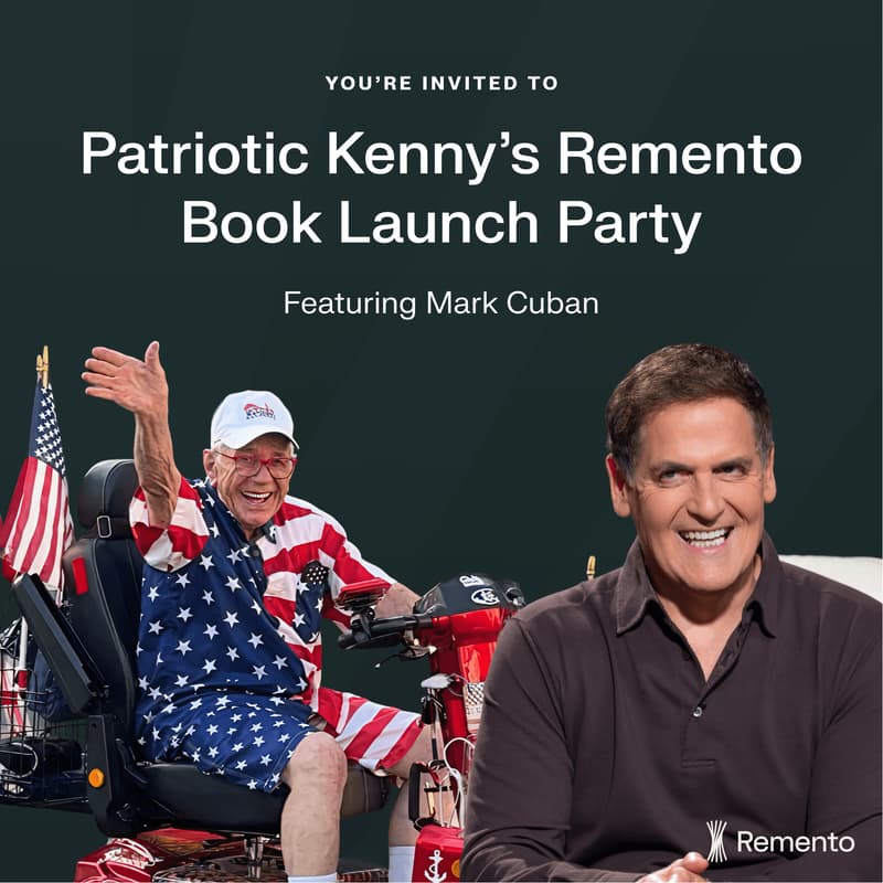 Cover Image for Remento Book Launch Party with Mark Cuban