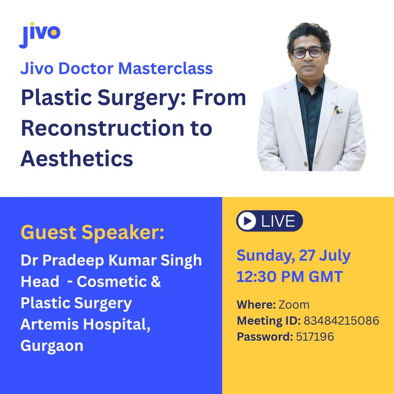 Cover Image for Jivo Masterclass | Plastic Surgery: From Reconstruction to Aesthetics