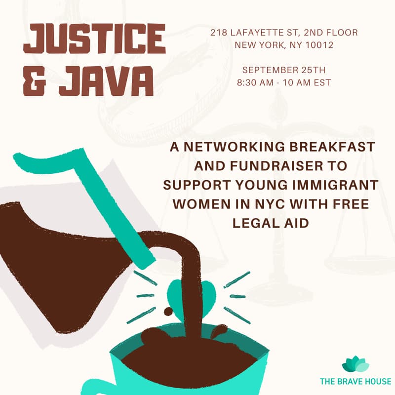 Cover Image for "Justice + Java" Breakfast ☕️☀️ with the Brave House