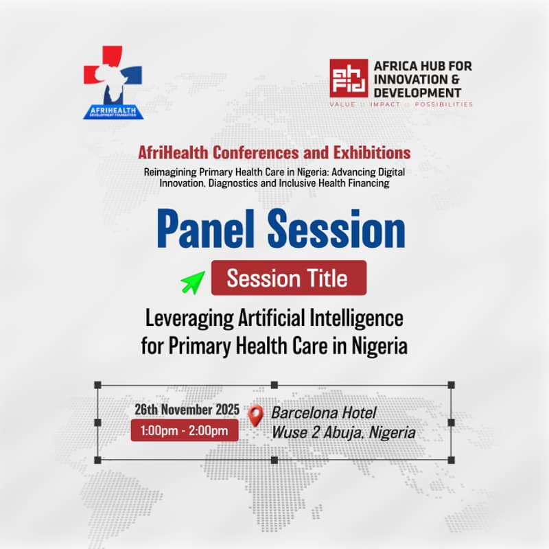 Cover Image for Leveraging Artificial Intelligence for Primary Health Care in Nigeria
