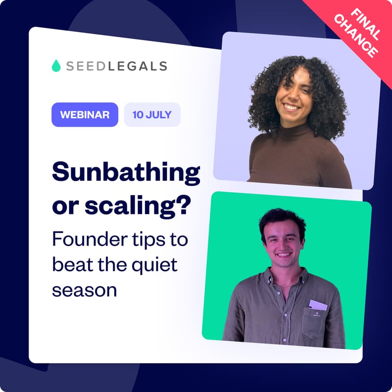 Cover Image for Sunbathing or Scaling? Founder tips to beat the quiet season