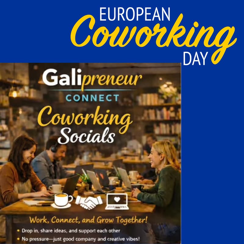 Cover Image for Celebrate European Coworking Day with Galipreneur Connect