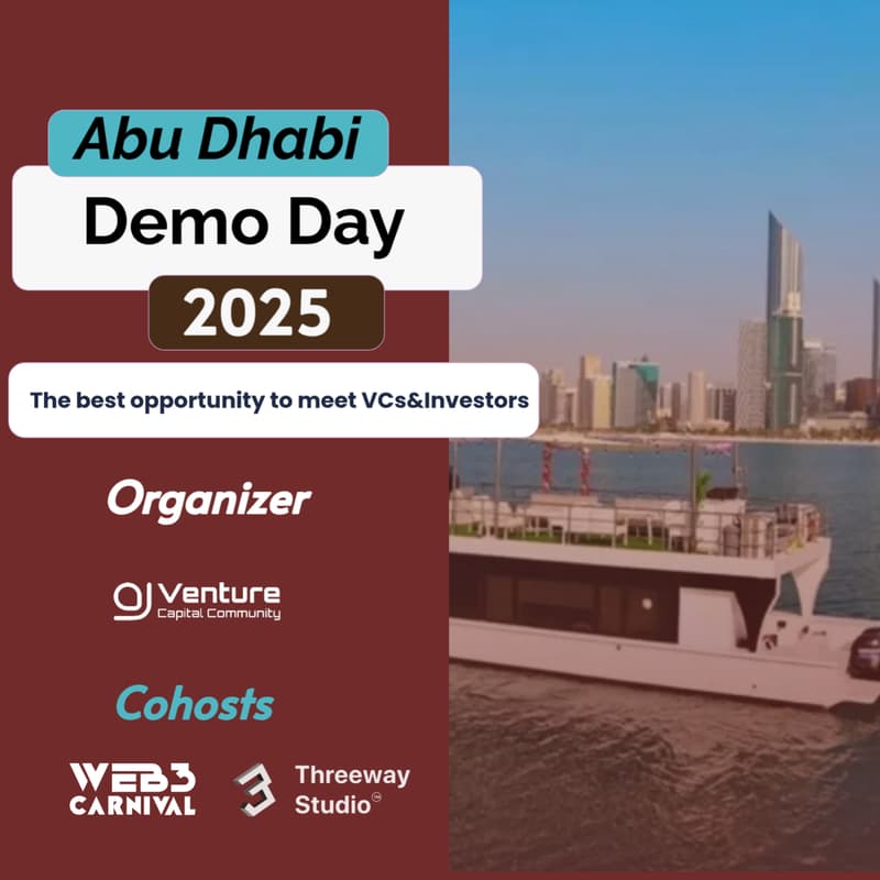 Cover Image for VCC Demo Day (Abu Dhabi 2025 (Private House Boat))