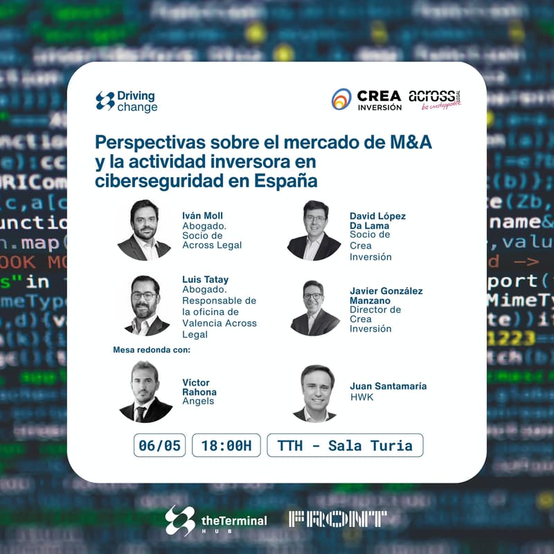 Cover Image for DRIVING CHANGE: PERSPECTIVAS SOBRE EL MERCADO DE M&A Y LA ACTIVIDAD INVERSORA EN LA CIBERSEGURIDAD EN ESPAÑA