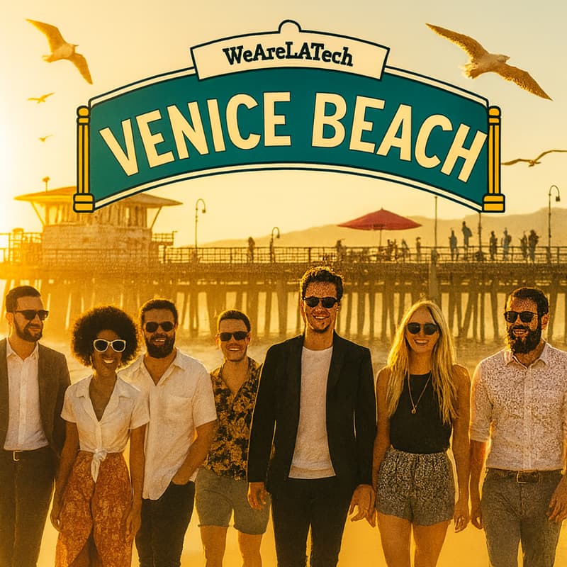 Cover Image for WeAreLATech: LA Tech Community Walk 🚶 Venice Beach Edition