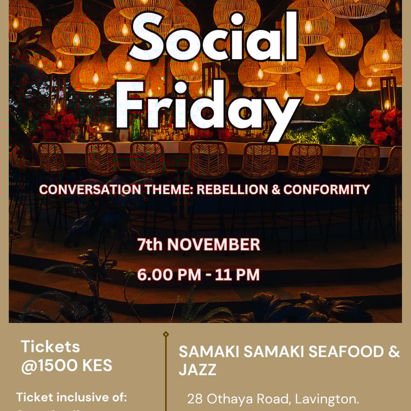 Cover Image for Social Friday, 7th November