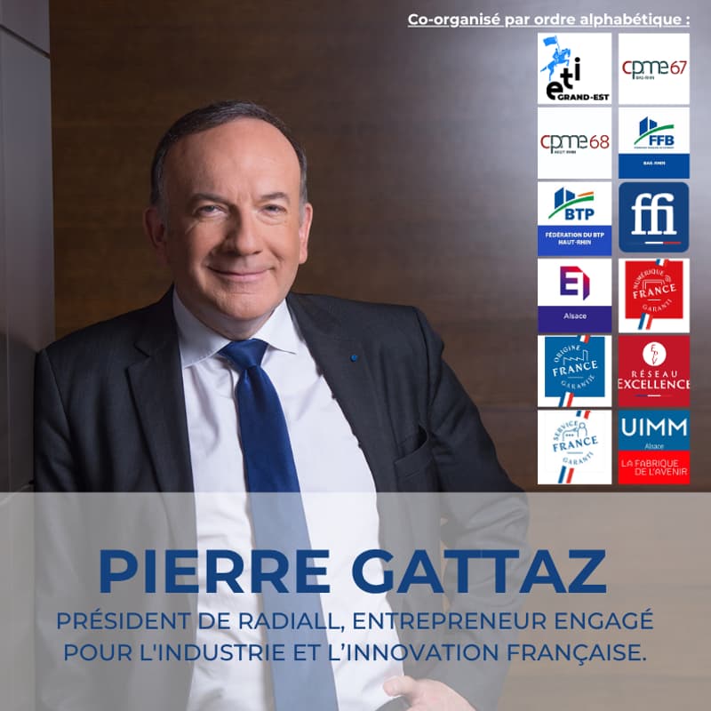 Cover Image for Déjeuner Alsace - 5 mai 2026 avec Pierre GATTAZ - Radiall