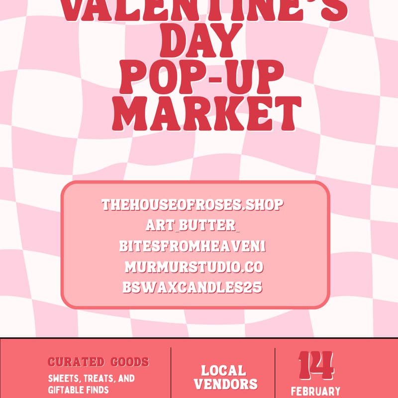 Cover Image for Valentine's Pop-Up Market