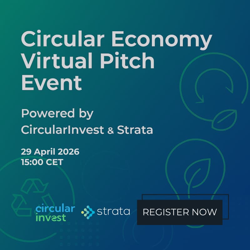 Cover Image for CircularInvest × Strata | Circular Economy Investor Pitch Event