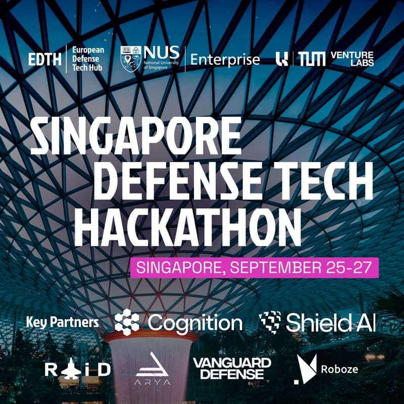 Cover Image for Singapore Defense Tech Hackathon