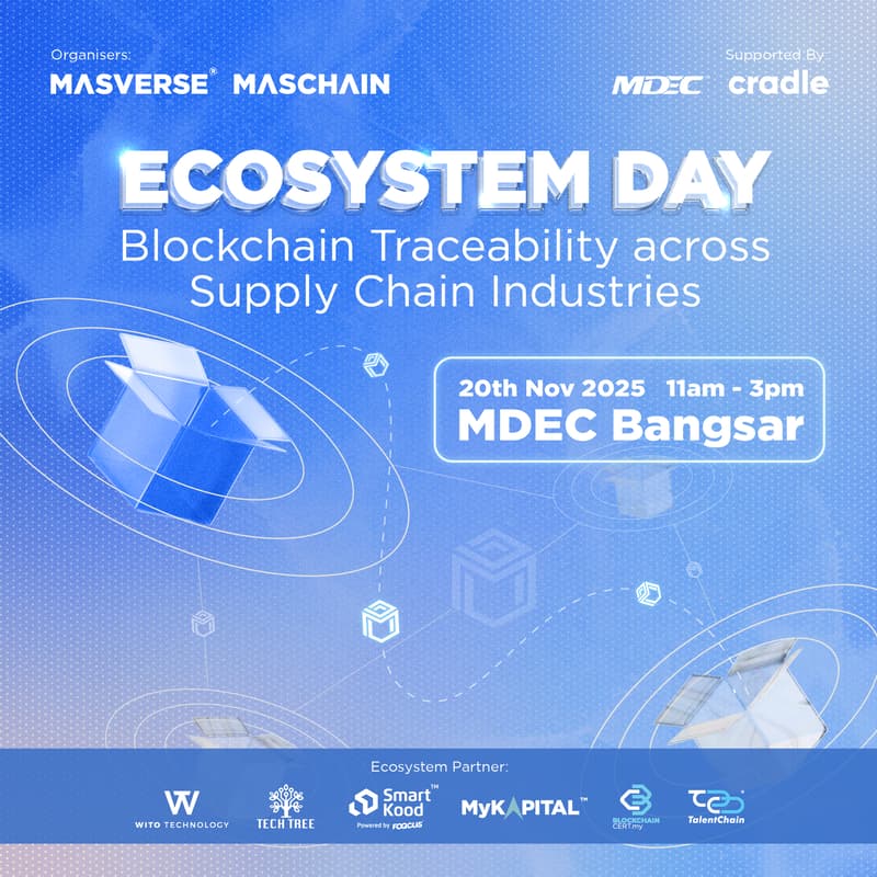 Cover Image for Masverse Ecosystem Day:Blockchain Traceability Across Supply Chain Industry