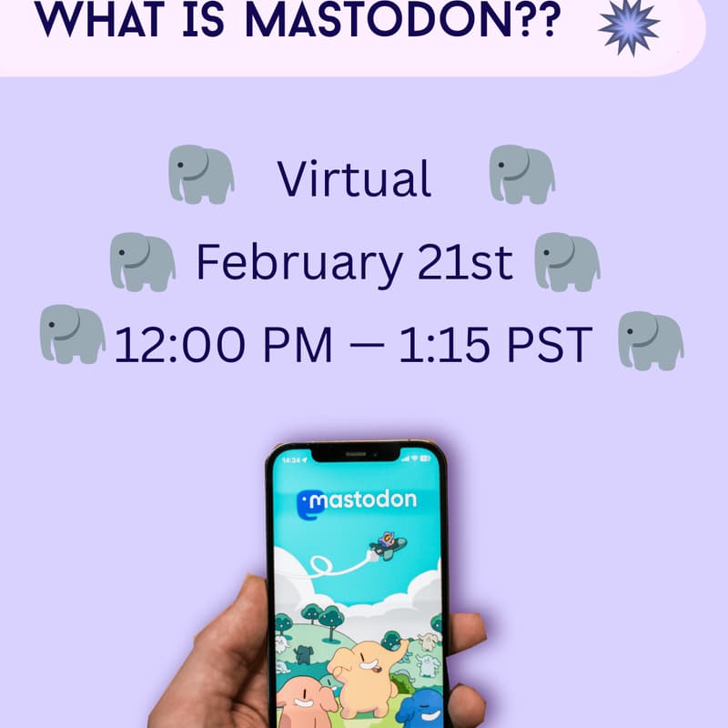 Cover Image for Intermix Session - What is Mastodon??