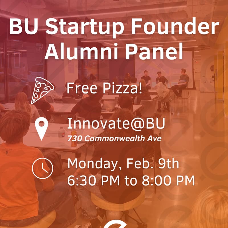 Cover Image for BU Startup Founder Alumni Panel