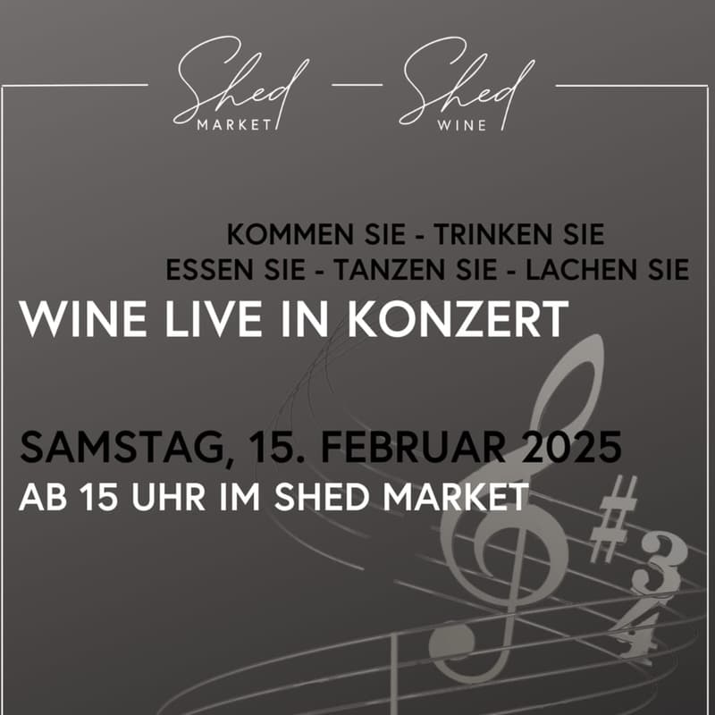 Cover Image for SHED Wine Live in Concert
