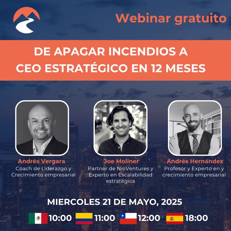 Cover Image for De Apagar incendios a CEO Estratégico en 12 Meses