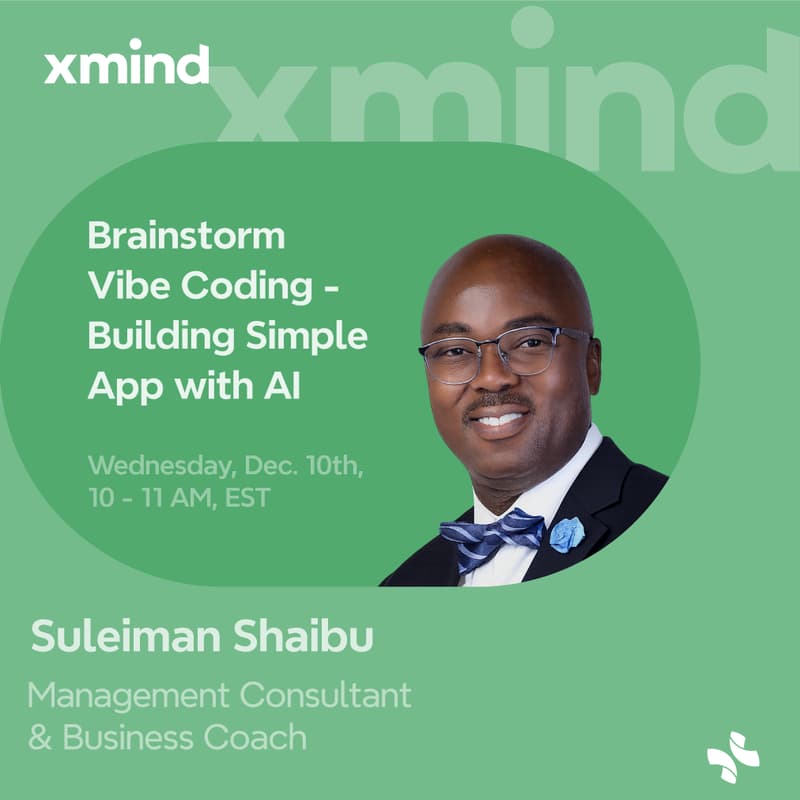 Cover Image for Xmind Playbook: Brainstorm Vibe Coding — Building Simple Apps with AI