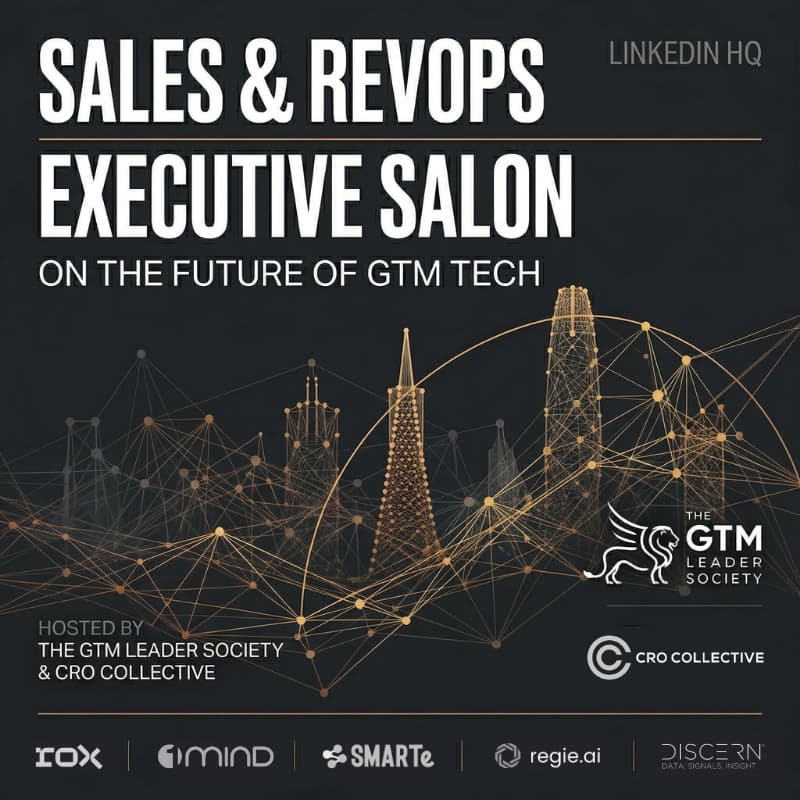 Cover Image for Sales/RevOps Exec Salon: The Future of GTM Tech