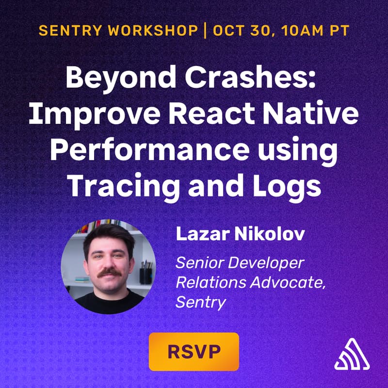 Cover Image for Beyond Crashes: Improve React Native Performance using Tracing and Logs
