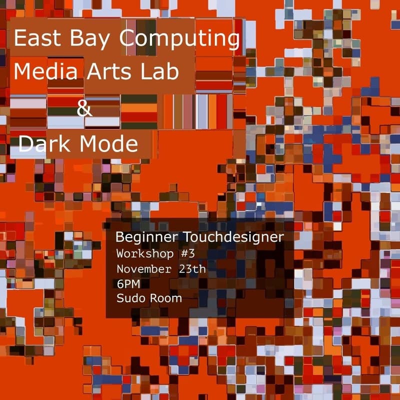 Cover Image for Darkmode TouchDesigner Workshop #3