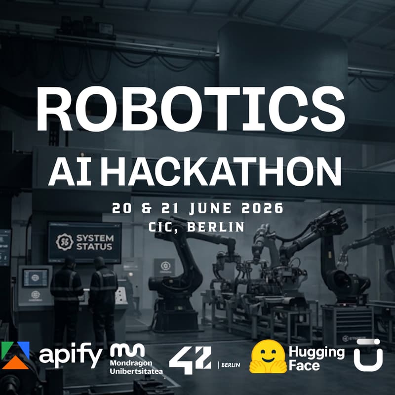 Cover Image for Berlin Robotics X AI Hackathon
