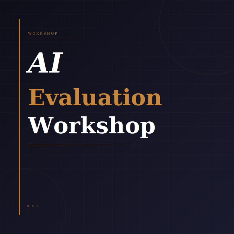 Cover Image for Model evaluation workshop for leaders