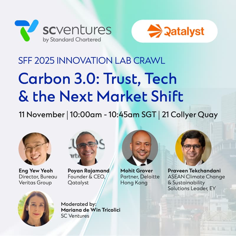 Cover Image for SC Ventures Lab Crawl Panel 2 | Carbon 3.0: Trust, Tech and the Next Market Shift