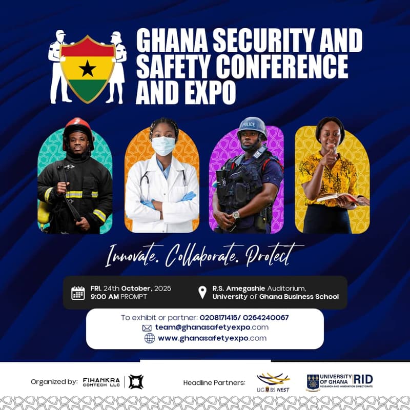 Cover Image for Ghana Security and Safety Conference and Expo