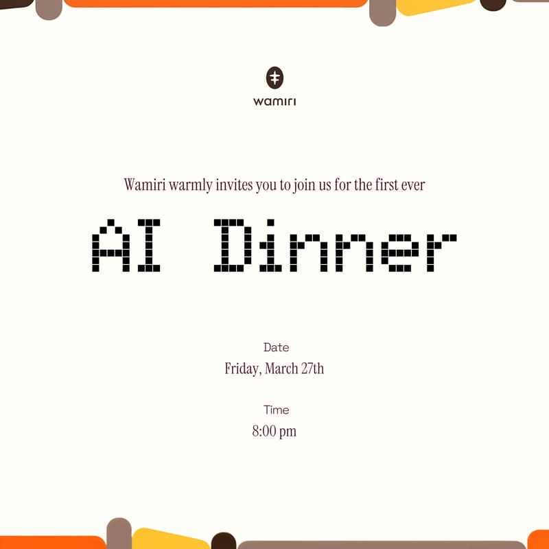 Cover Image for Wamiri's Boston AI Dinner