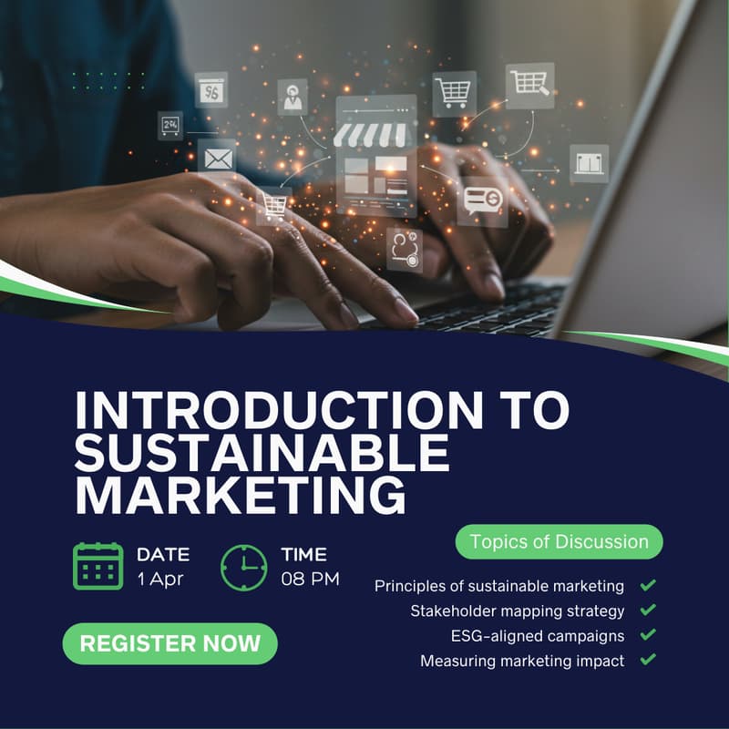 Cover Image for Introduction to Sustainable Marketing