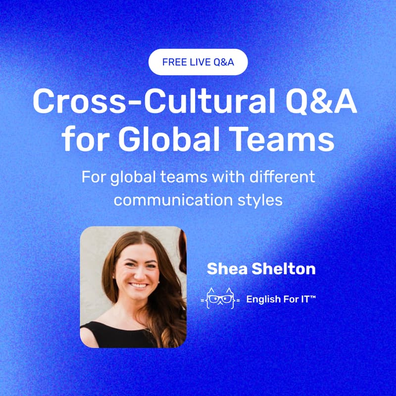 Cover Image for Cross-Cultural Q&A for Global Teams