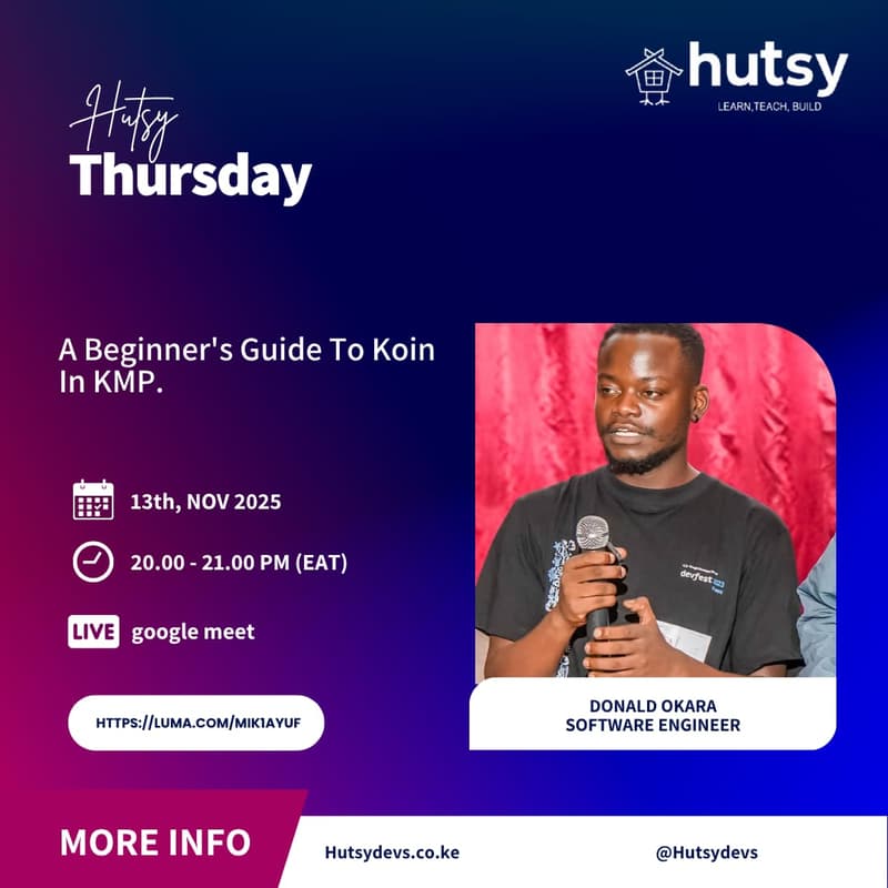 Cover Image for Husty Devs: A Beginner's Guide To Koin In KMP with Donald Okara