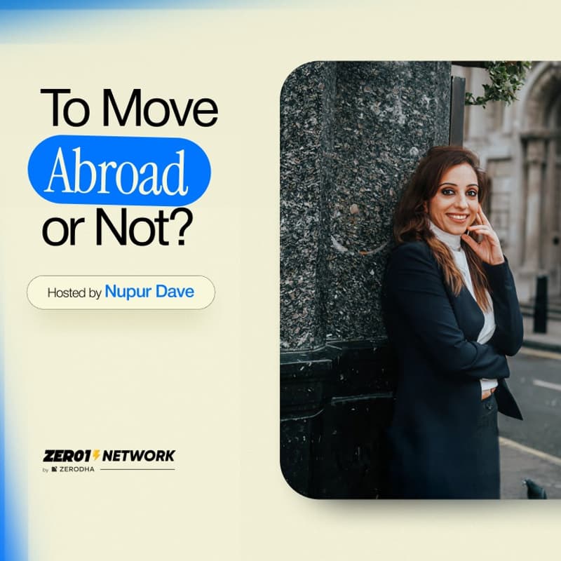 Cover Image for To Move Abroad or Not? With Nupur & Zero1 Network @Wework Galaxy