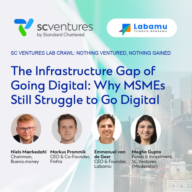 Cover Image for SC Ventures Lab Crawl Panel 3 | The Infrastructure Gap of Going Digital: Why MSMEs Still Struggle to Go Digital
