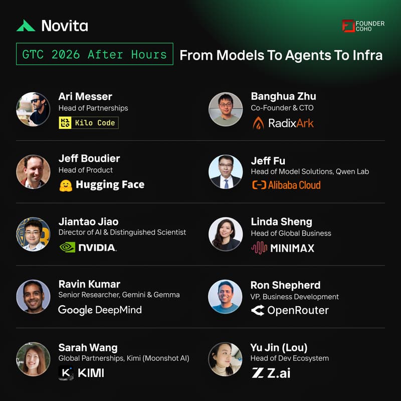 Cover Image for GTC 2026 After Hours: From Models to Agents to Infra