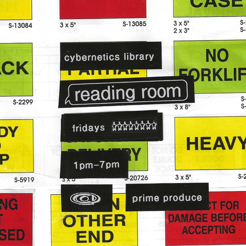 Cover Image for Cybernetics Library Reading Room 3/27