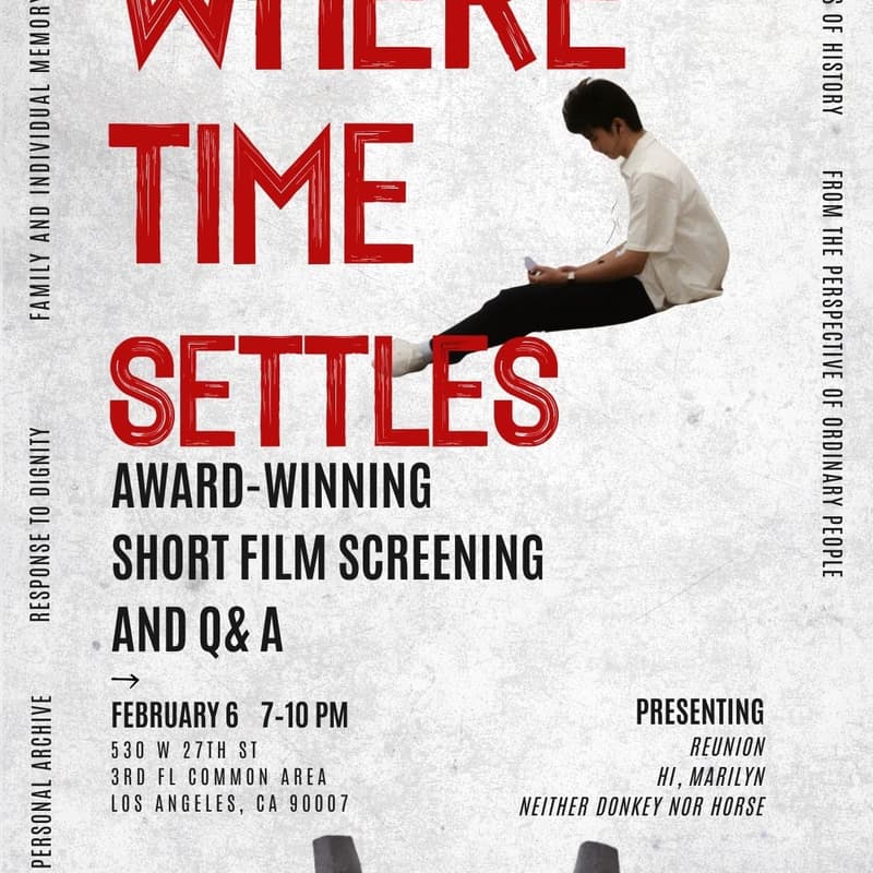 Cover Image for KNOT Films in LA: Award-Winning Short Film Screening: Where Time Settle