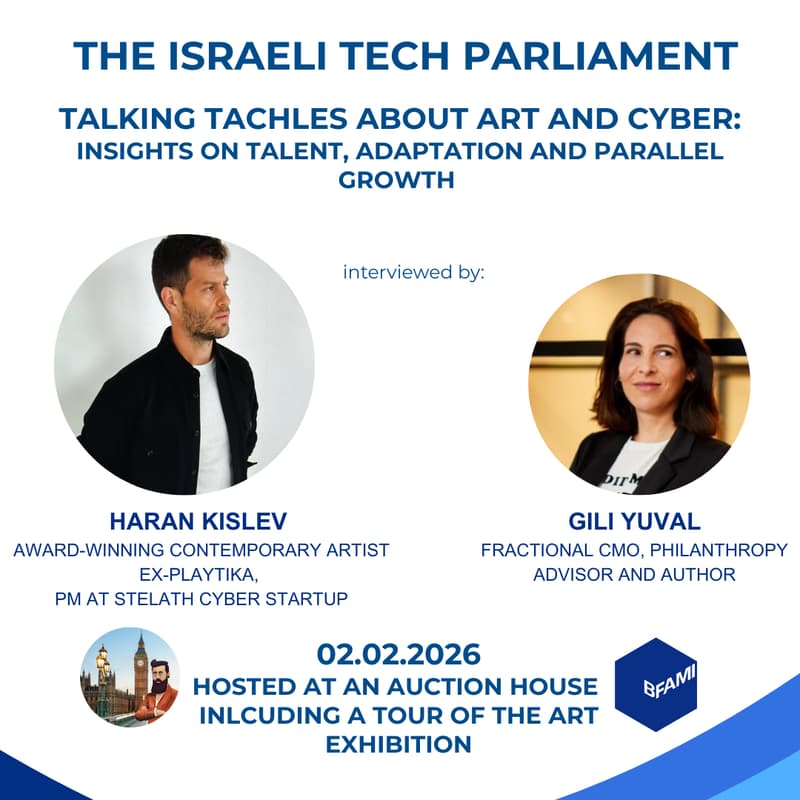 Cover Image for Talking Tachles on Contemporary Art and Cyber: Insights on Talent, Adaptation and Parallel Growth