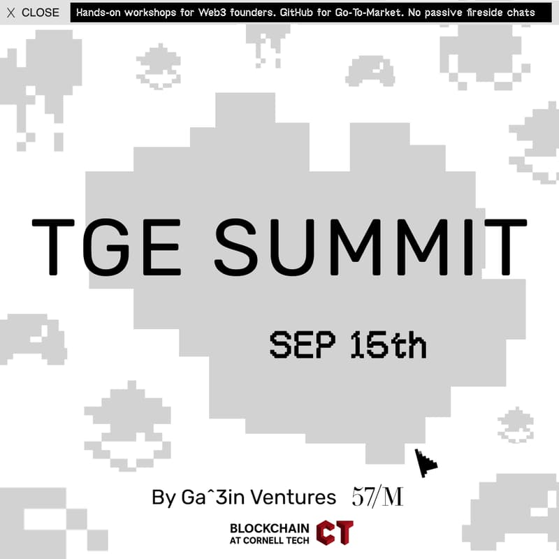 Cover Image for TGE summit