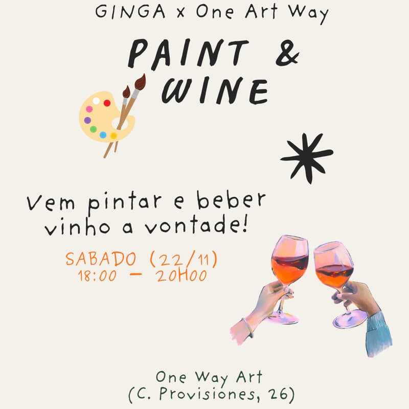 Cover Image for Paint & Wine 🎨🍷