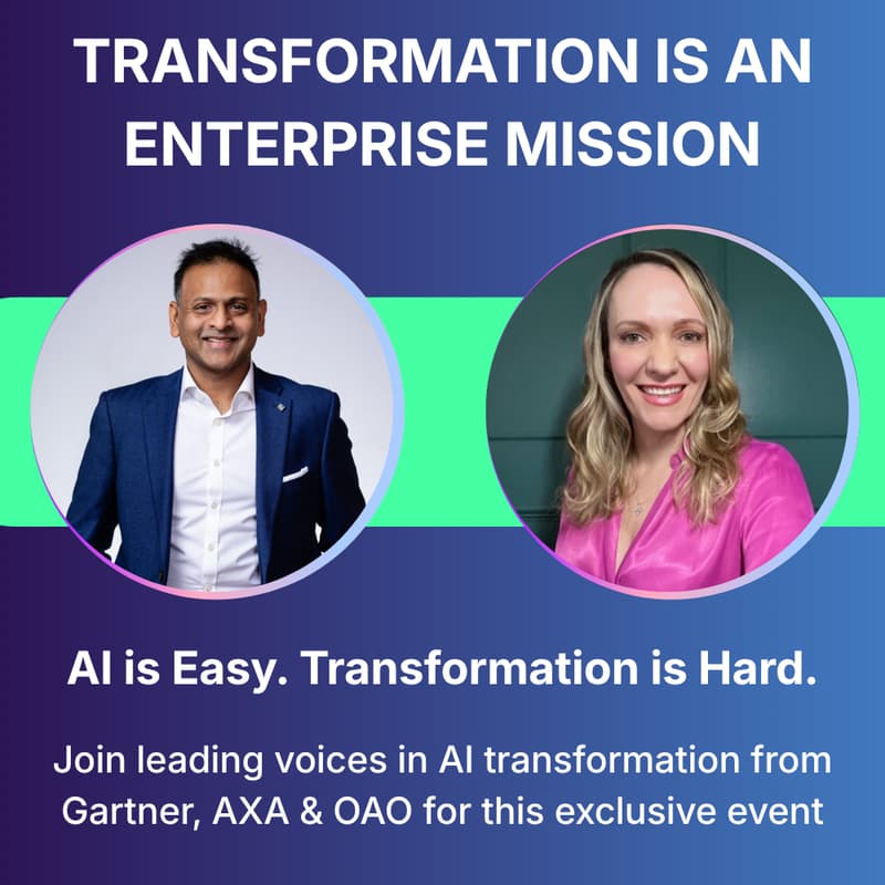 Cover Image for AI is Easy. Transformation is Hard