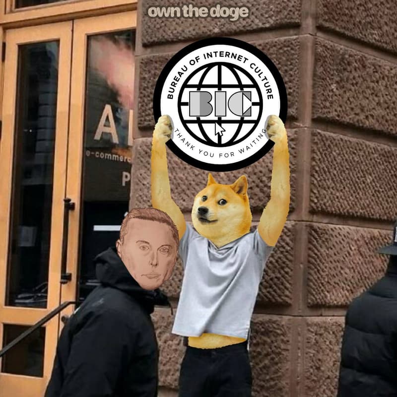 Cover Image for Curating Historic Memes: Presented by the Bureau of Internet Culture & Own The Doge