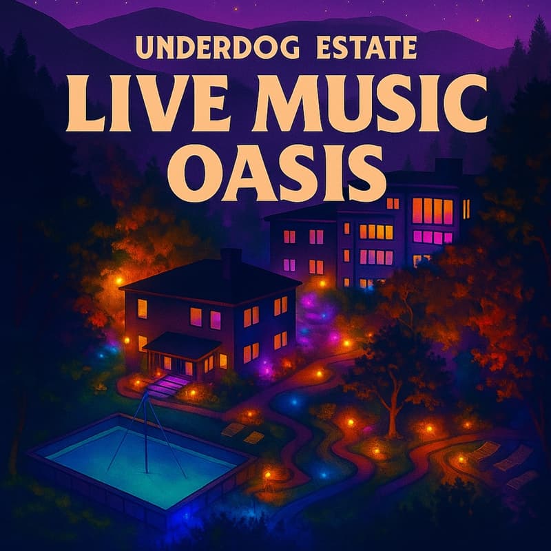 Cover Image for Live Music Oasis @ Underdog Estate
