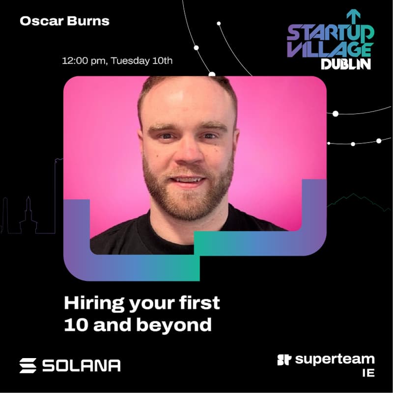 Cover Image for Oscar Burns - Hiring your first 10 and beyond