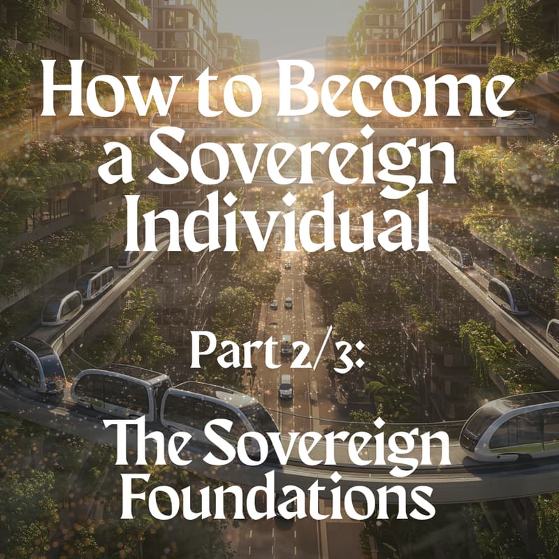 Cover Image for How to Become a Sovereign Individual // Part 2/3: The Sovereign Foundations