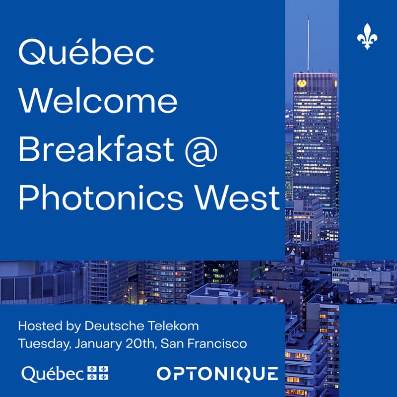 Cover Image for Québec Welcome Breakfast @ Photonics West