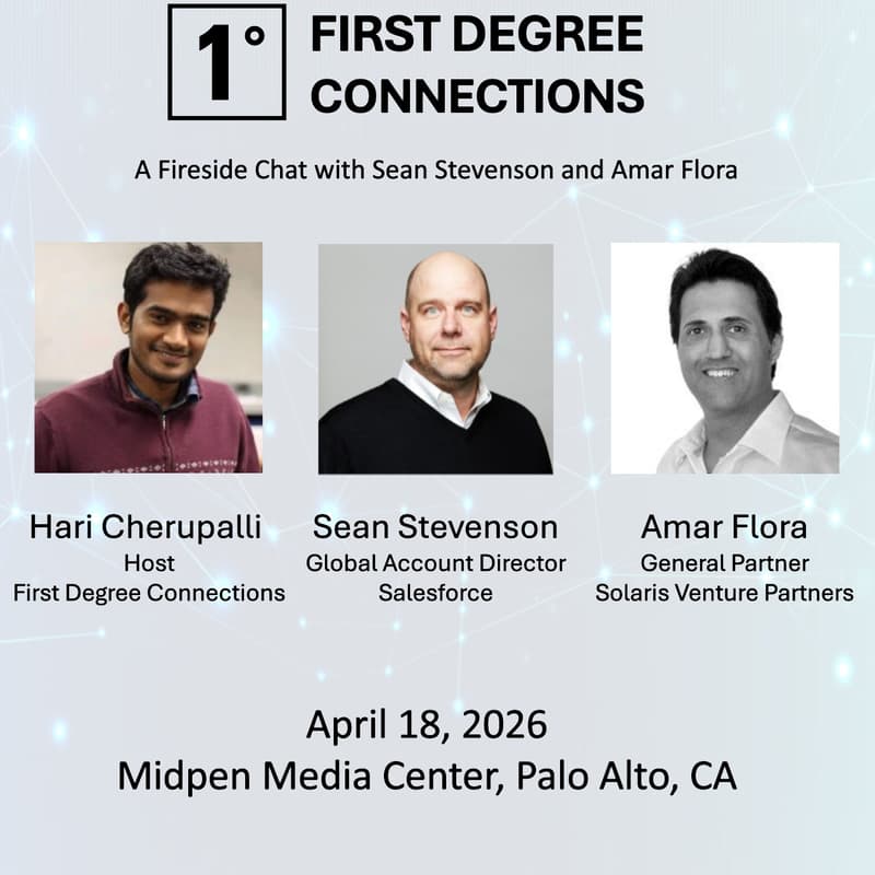 Cover Image for First Degree Connections ft. Sean Stevenson and Amar Flora