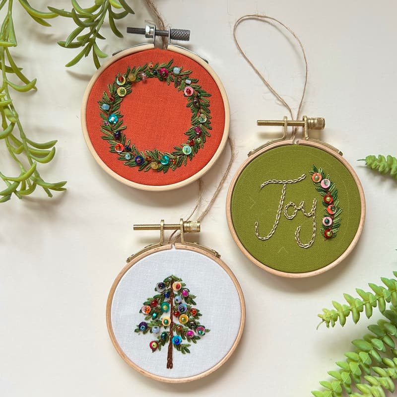 Cover Image for ✨ Holiday Beaded Embroidery Workshop with MCreativeJ