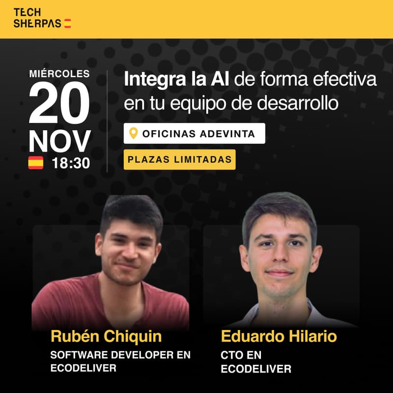 Cover Image for Integra la AI de forma efectiva en tu equipo de desarrollo (Barcelona)