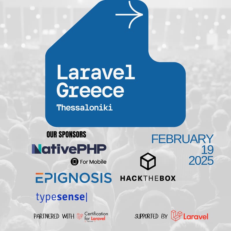 Cover Image for Laravel Greece - Thessaloniki February 2026