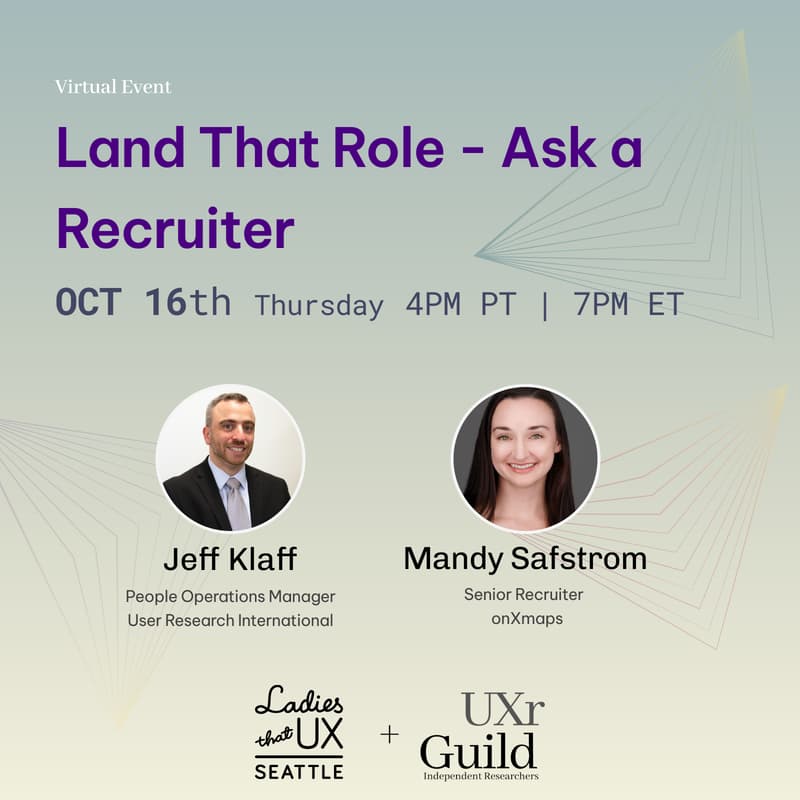 Cover Image for Land That Role: Ask A Recruiter